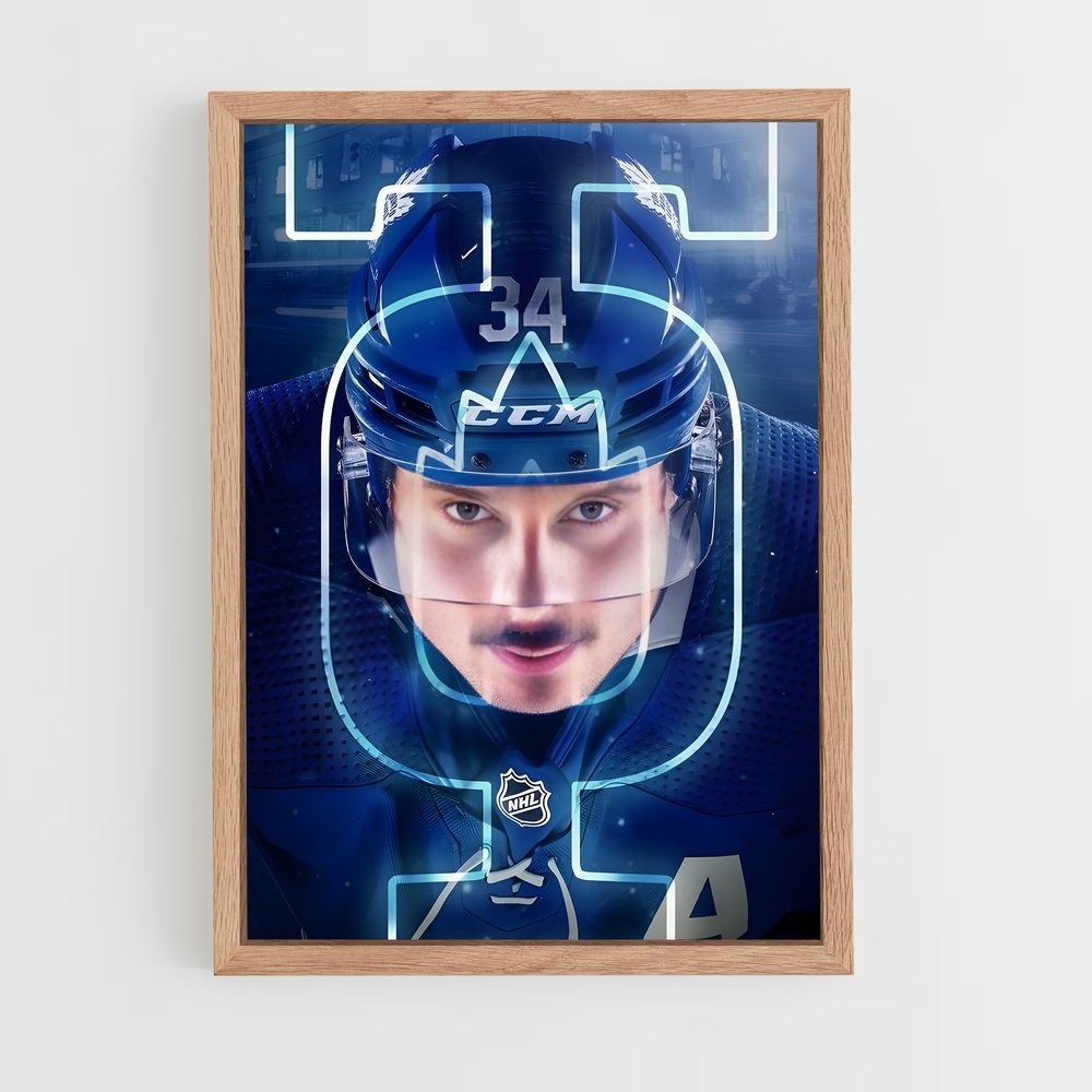 Poster Esprit des Maple Leafs – affiche Hockey sur glace (vue 4)